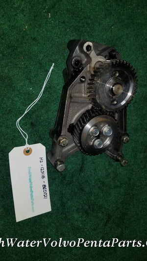 Volvo Penta AQAD40 B oil Pump P/n 860721 C/n 1000301 1542218 1542215