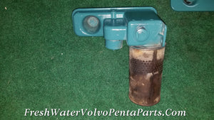 Volvo Penta AQAD40 B Inspection Lids housings filter 876069 Housing 842995