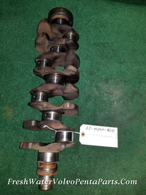 Volvo Penta Aq131 B230 Crankshaft  80mm stroke 4 Cylinder 1346013 1378980