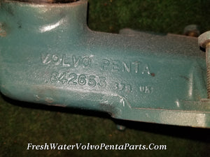VOlvo Penta TMD40 Connecting pipe P/N 842653 Turbo Connection Pipe