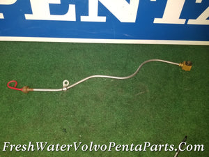 Volvo Penta Ford 5.8L External Dip Stick Tube and Pan Sump Fitting