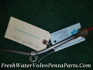 Volvo Penta Ford 5.8L External Dip Stick Tube and Pan Sump Fitting