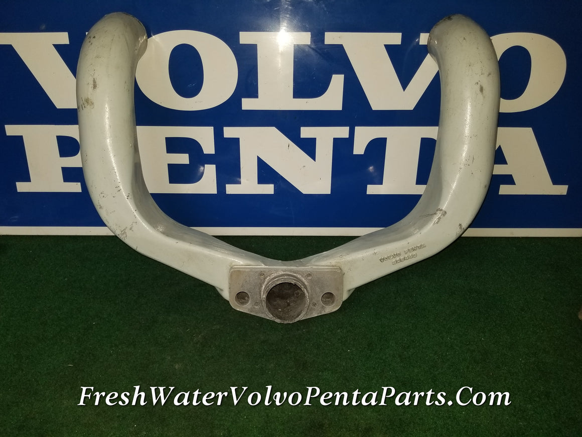 Volvo Penta 280 270 V8 Y-pipe p/n 826443 Dual side port exhaust outlets