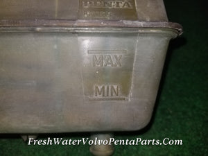 Volvo Penta KAMD43P-A Expansion Tank P/n 861105 with Hose and Cap