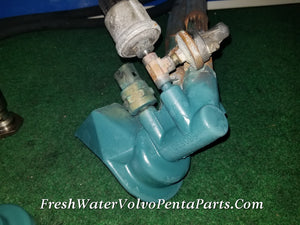 Volvo Penta KAMD43P-A Oil filter Housing kit 860530 860483 hoses 860527 Bolt 860482