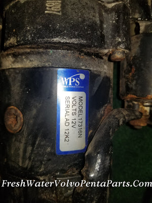 Volvo Penta KAMD42P-A Diesel Starter 17316N 12 Volt WPS P/N 3581774