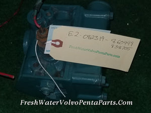 Volvo Penta KAMD42P-0A  Thermostat housing & Cap 860449 & 3583098 Complete NLA