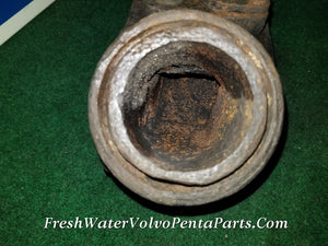 Volvo Penta exhaust OSCO PA, USA VO418 , 855387 834438 Aq131 aq151 230 250