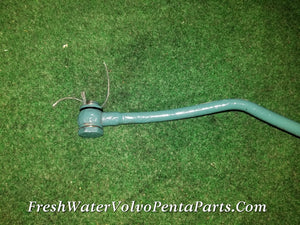 VOLVO PENTA AQAD40B TURBO OIL FEED PIPE P/N 842938 MD40, TMD40, AQD40, TAMD40, AQAD40