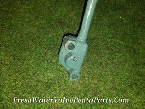 VOLVO PENTA AQAD40B TURBO OIL FEED PIPE P/N 842938 MD40, TMD40, AQD40, TAMD40, AQAD40