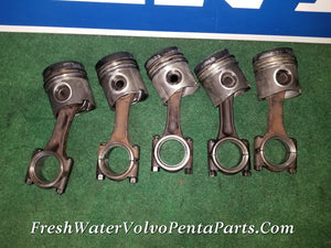 1 Volvo Penta TMD40A & 40 series Piston & Rod p/N 3581063