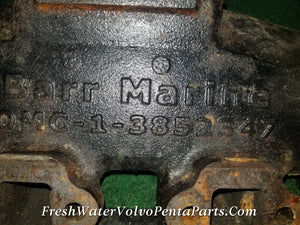 Volvo Penta / OMC Ford v8 5.0 5.8 L  Exhaust manifold 1 - 3852347 Barr Marine
