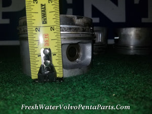 Volvo Penta Red Block 2.3L Standard Pistons , rings , wrist pins Standard  Stamped D and E