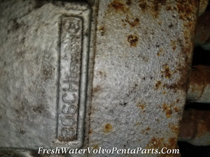 VOLVO PENTA TAMD40 B FUEL INJECTION PUMP AQAD40  867739 ,867756, 867766