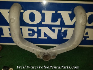 Volvo Penta Exhaust Collector Y-Pipe 826443 V8 350 305 5.7L 5.0L AQ 270 275 280