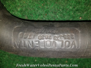 Volvo Penta 855373 Raw Water uptake hose V8 , 5.7L 5.0L 290 290Dp Dp-A