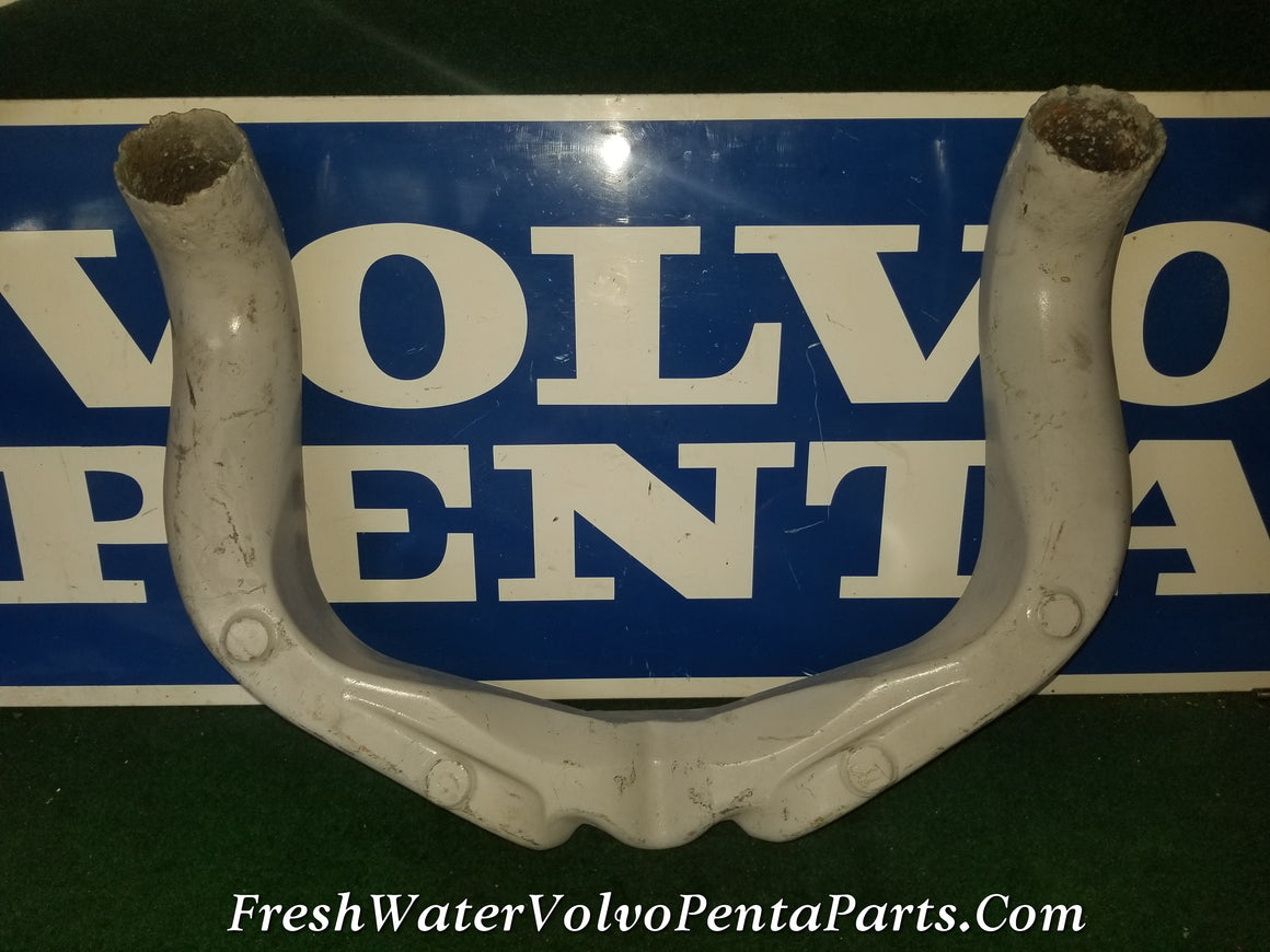 VOLVO PENTA EXHAUST COLLECTOR Y-PIPE 826443 V8 350 305 5.7L 5.0L AQ 270 275 280