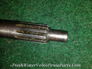 Volvo Penta Rare Early style 10 x 10 spline intermediate Shaft Bellhousing Shaft