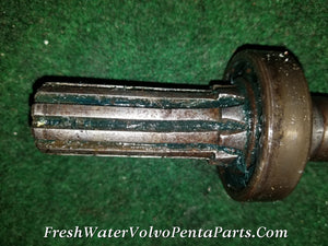Volvo Penta Rare Early style 10 x 10 spline intermediate Shaft Bellhousing Shaft