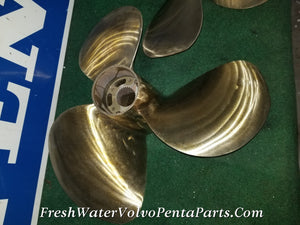 Volvo Penta IPS 2 IPS2 P5 Propellers Nibral Front & Rear 3843965 3843966 3843967