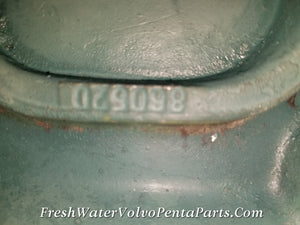 Volvo Penta Flywheel Housing Diesel Pn. 3581855 860520 Diesel KAD42P-A, KAMD42P-A