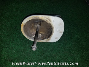 Volvo Penta 275 offset exhaust Flapper P/N 853431 854061 and center bolt hardware