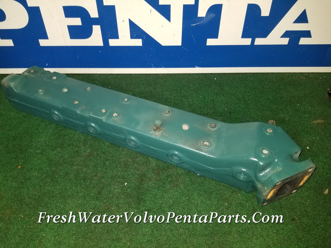 Volvo Penta TMD40B Aluminum Exhaust manifold p/n 842569 C/n 842570