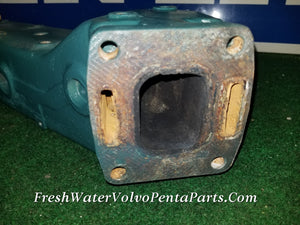 Volvo Penta TMD40B Aluminum Exhaust manifold p/n 842569 C/n 842570