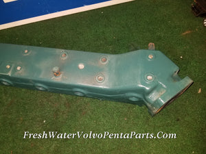 Volvo Penta TMD40B Aluminum Exhaust manifold p/n 842569 C/n 842570