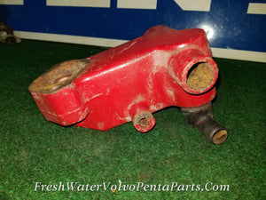 Volvo Penta V6 Thermostat Housing 855470 Good Condition with Thermostat