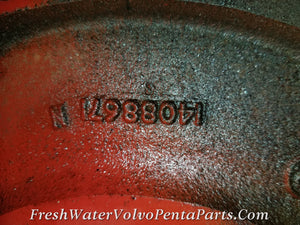 Volvo penta Gm V8 Aq271C 13 Inch Flywheel 14088671 with ring gear