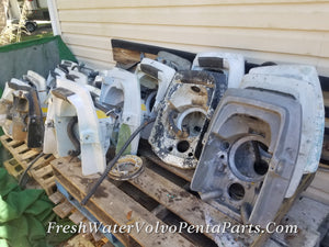 1 Volvo Penta Dp-A Dp-B 290 Sp-A Small Pin Transom Clean Up  Prime & paint Special