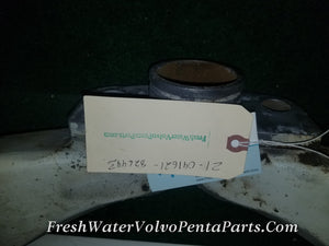 Volvo Penta 275 280 285 V8 exhaust y-pipe Modified for New Manifold & Risers 826443