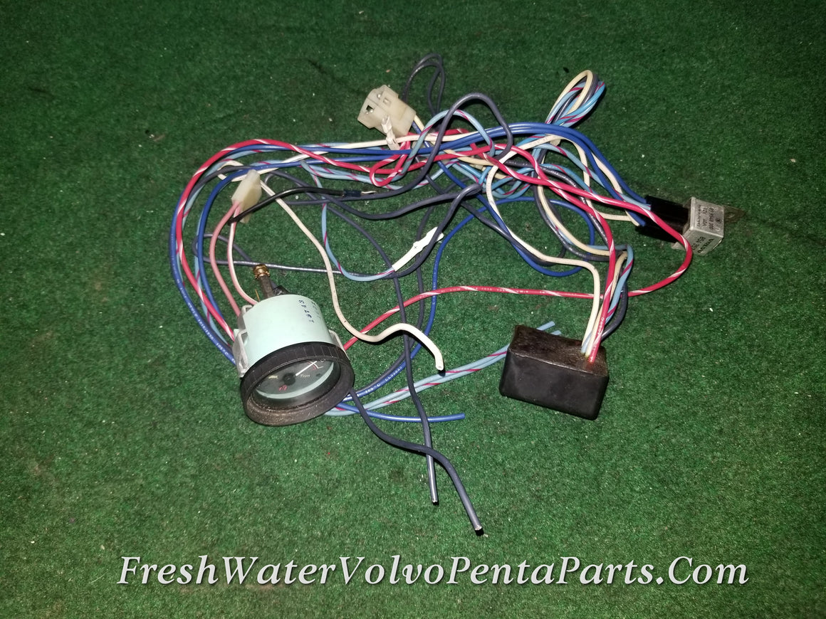 Volvo Penta Cobalt Trimmer Box  Gauge and Wiring PN 7938450-9