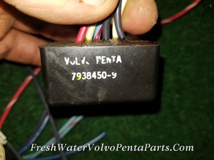 Volvo Penta Cobalt Trimmer Box  Gauge and Wiring PN 7938450-9