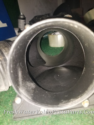 Volvo Penta Check Valve 860402 3581019 with hose 861567 KAMD42 Compressor Air Cleaner