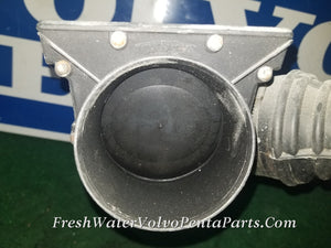 Volvo Penta Check Valve 860402 3581019 with hose 861567 KAMD42 Compressor Air Cleaner