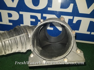 Volvo Penta Check Valve 860402 3581019 with hose 861567 KAMD42 Compressor Air Cleaner