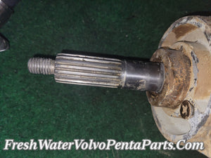 Volvo Penta 1.61 V8 Gear set Aq270 275 280 Prop shaft 832724 Vert Shaft 832555