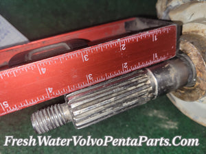 Volvo Penta 1.61 V8 Gear set Aq270 275 280 Prop shaft 832724 Vert Shaft 832555
