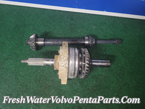Volvo Penta 1.61 V8 Gear set Aq270 275 280 Prop shaft 832724 Vert Shaft 832555