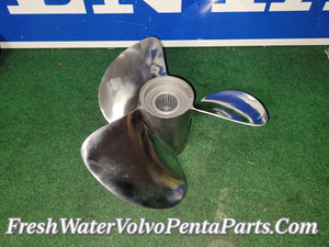 VOLVO PENTA C6 FORWARD PROP 3857463 Balanced Polished  New Hub 290 DP-C DP-D DP-E