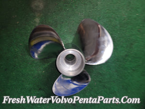 VOLVO PENTA C6 FORWARD PROP 3857463 Balanced Polished  New Hub 290 DP-C DP-D DP-E