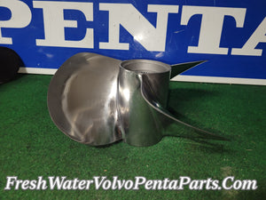 VOLVO PENTA C6 FORWARD PROP 3857463 Balanced Polished  New Hub 290 DP-C DP-D DP-E