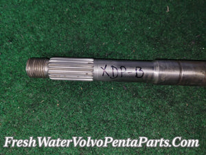 Volvo Peta XDP-B inner Prop Shaft p/n 3851205 Laser Straight Good Condition
