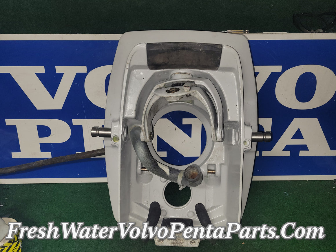 Volvo Penta Dp-C Big Pin Transom Assembly w Steering Fork and Helmet Arm 854620