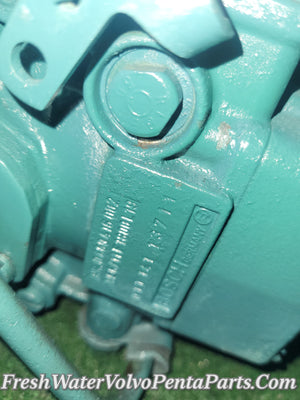 Volvo Penta TMD40 A Diesel Fuel Injection Pump Running Take off TMD40A 6 Cylinder
