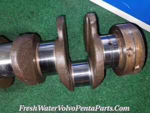VOLVO PENTA DIESEL 6 CYLINDER TMD40A CRANKSHAFT P/N 3582850 RPL 1545231