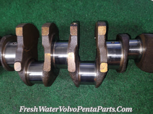 VOLVO PENTA DIESEL 6 CYLINDER TMD40A CRANKSHAFT P/N 3582850 RPL 1545231