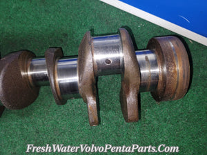 VOLVO PENTA DIESEL 6 CYLINDER TMD40A CRANKSHAFT P/N 3582850 RPL 1545231